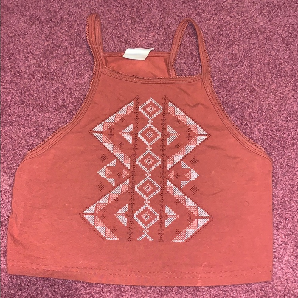 Halter crop top